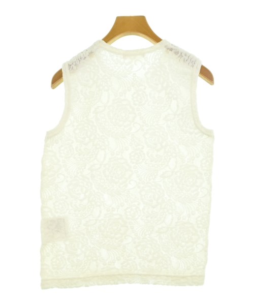 COMME des GARCONS（コムデギャルソン）ノースリーブ 白 サイズ:S レディース/2200625150021