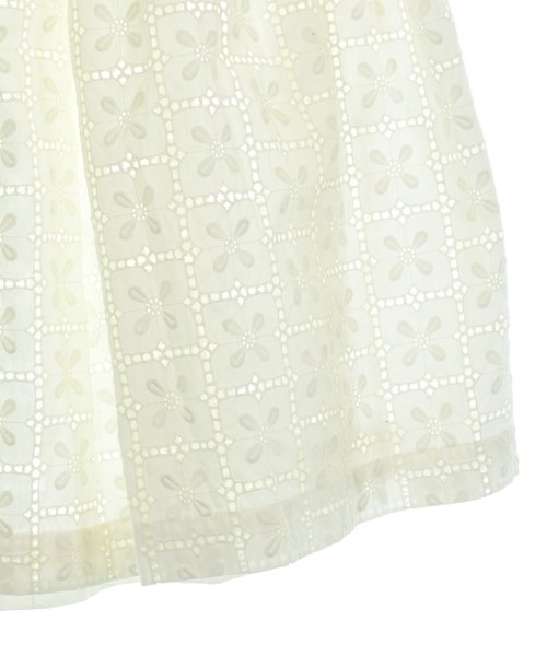 COMME des GARCONS（コムデギャルソン）ひざ丈スカート 白 サイズ:S レディース/2200625150045