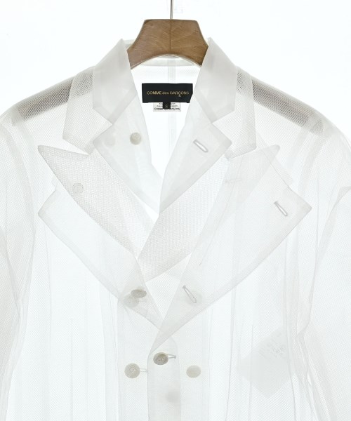 COMME des GARCONS（コムデギャルソン）カジュアルジャケット 白 サイズ:S レディース/2200626133177