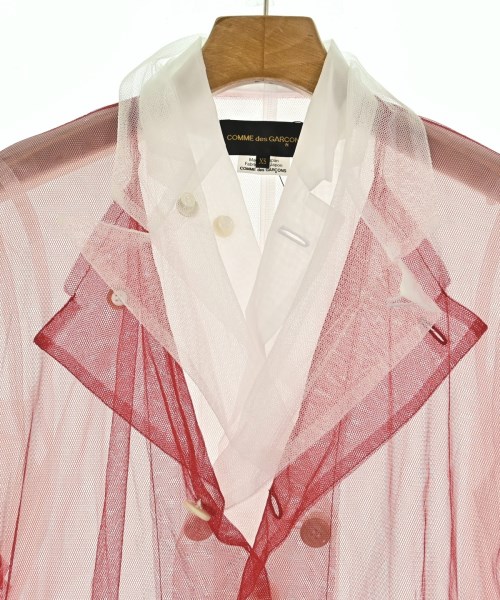 COMME des GARCONS（コムデギャルソン）カジュアルジャケット 赤 サイズ:XS レディース/2200627562068