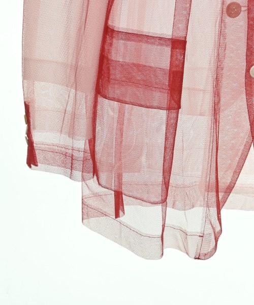 COMME des GARCONS（コムデギャルソン）カジュアルジャケット 赤 サイズ:XS レディース/2200627562068