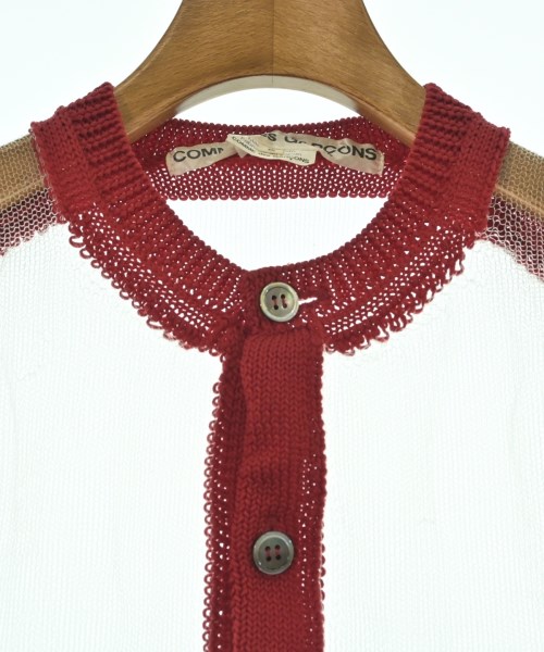 COMME des GARCONS（コムデギャルソン）カーディガン 白 サイズ:S レディース/2200613159142