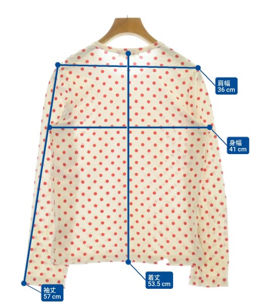 COMME des GARCONS（コムデギャルソン）Tシャツ・カットソー 白 サイズ:S レディース/2200613159326