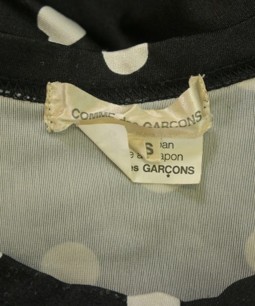 COMME des GARCONS（コムデギャルソン）Tシャツ・カットソー 黒 サイズ:SS レディース/2200613159401