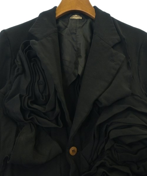 COMME des GARCONS（コムデギャルソン）カジュアルジャケット 黒 サイズ:S レディース/2200613159593