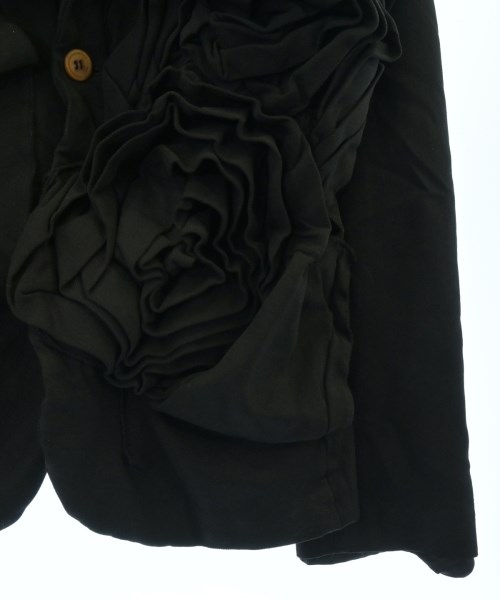 COMME des GARCONS（コムデギャルソン）カジュアルジャケット 黒 サイズ:S レディース/2200613159593