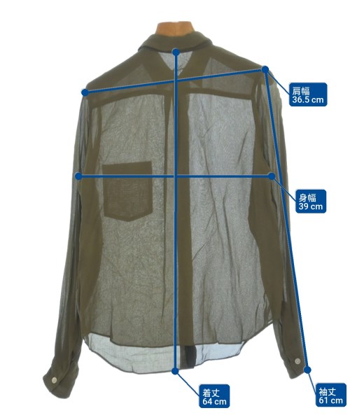 COMME des GARCONS（コムデギャルソン）カジュアルシャツ 黒 サイズ:M レディース/2200613159715