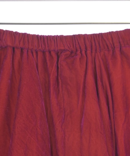 COMME des GARCONS NOIR（コムデギャルソンノアール）ショートパンツ 赤 サイズ:M レディース/2200613159869