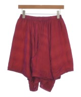 COMME des GARCONS NOIR（コムデギャルソンノアール）ショートパンツ 赤 サイズ:M レディース/2200613159869
