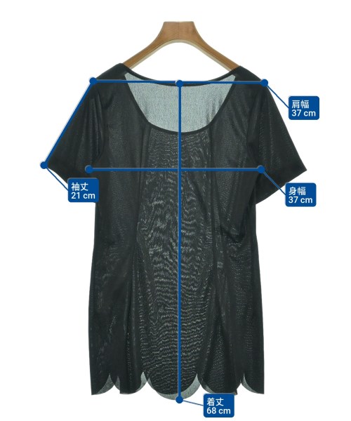 COMME des GARCONS（コムデギャルソン）Tシャツ・カットソー 黒 サイズ:-(S位) レディース/2200616367018