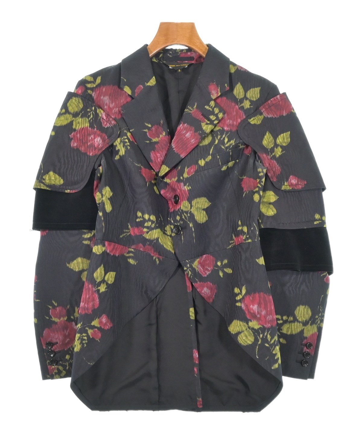 [特別値下げ]2018AW コムデギャルソン　テーラードジャケット　レディース COMME des GARCONS（コムデギャルソン）テーラードジャケット 黒