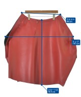 COMME des GARCONS（コムデギャルソン）ひざ丈スカート 赤 サイズ:XS レディース/2200626745035