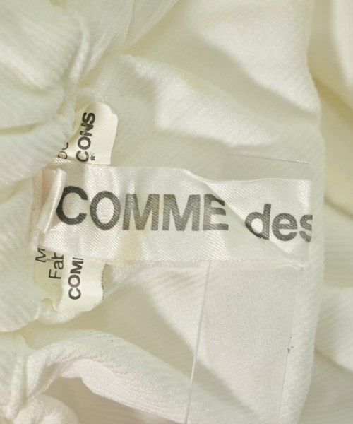 COMME des GARCONS（コムデギャルソン）クロップドパンツ 白 サイズ:S レディース/2200626745042