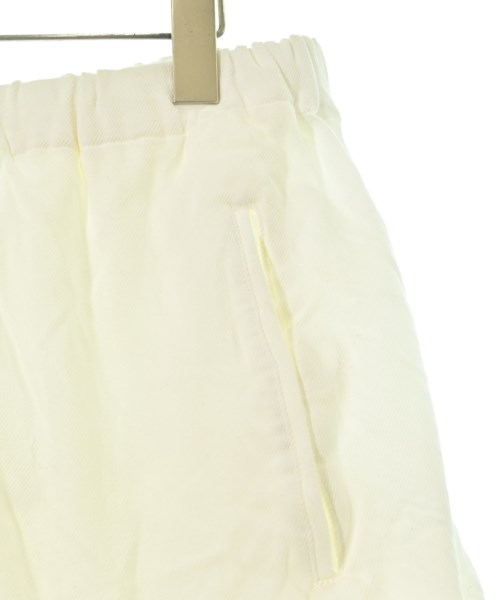 COMME des GARCONS（コムデギャルソン）クロップドパンツ 白 サイズ:S レディース/2200626745042