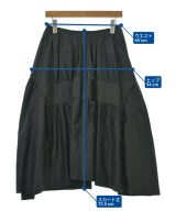COMME des GARCONS（コムデギャルソン）ひざ丈スカート 黒 サイズ:M レディース/2200626745097