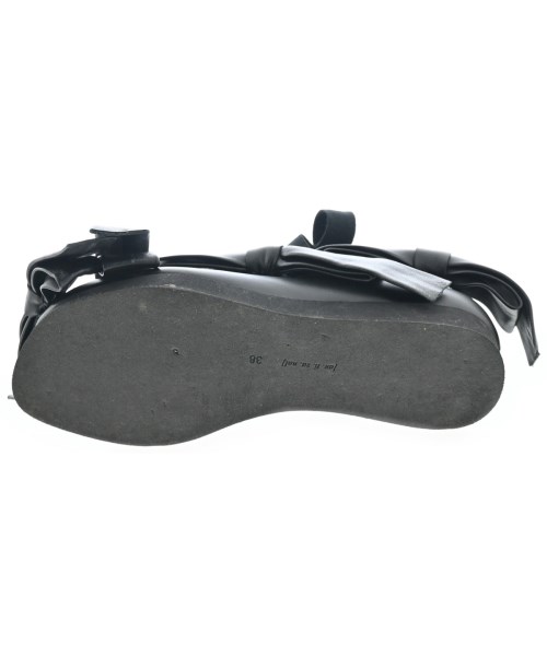 COMME des GARCONS（コムデギャルソン）バレエシューズ/オペラシューズ 黒 サイズ:EU38(24.5cm位) レディース/2200628811011