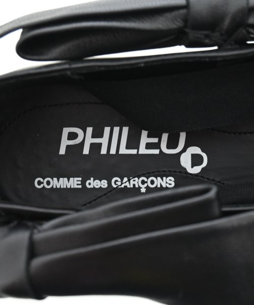 COMME des GARCONS（コムデギャルソン）バレエシューズ/オペラシューズ 黒 サイズ:EU38(24.5cm位) レディース/2200628811011