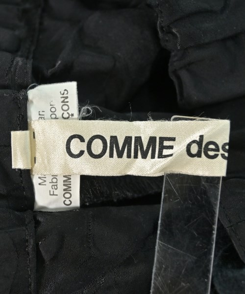 COMME des GARCONS（コムデギャルソン）スラックス 黒 サイズ:S レディース/2200629300033
