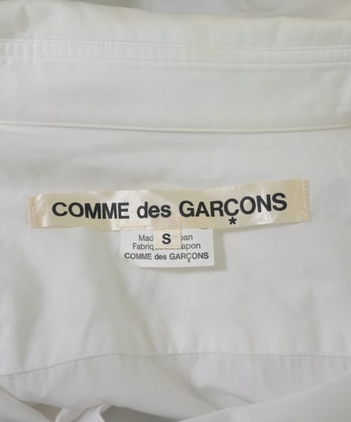 COMME des GARCONS（コムデギャルソン）シャツワンピース 白 サイズ:S レディース/2200629316027