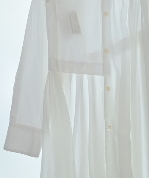 COMME des GARCONS（コムデギャルソン）シャツワンピース 白 サイズ:S レディース/2200629316027