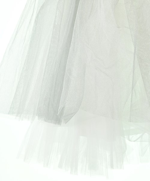 COMME des GARCONS（コムデギャルソン）ひざ丈スカート 白 サイズ:S レディース/2200629857018