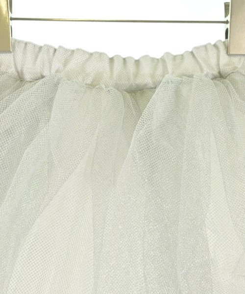 COMME des GARCONS（コムデギャルソン）ひざ丈スカート 白 サイズ:S レディース/2200629857018