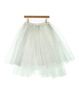 COMME des GARCONS（コムデギャルソン）ひざ丈スカート 白 サイズ:S レディース/2200629857018