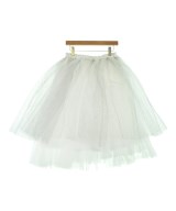 COMME des GARCONS（コムデギャルソン）ひざ丈スカート 白 サイズ:S レディース/2200629857018