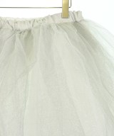 COMME des GARCONS（コムデギャルソン）ひざ丈スカート 白 サイズ:S レディース/2200629857018