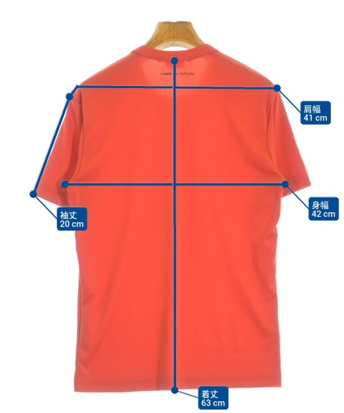 COMME des GARCONS（コムデギャルソン）Tシャツ・カットソー 赤 サイズ:S レディース/2200616088081