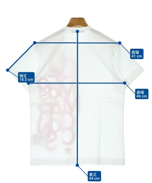 COMME des GARCONS（コムデギャルソン）Tシャツ・カットソー 白 サイズ:-(L位) レディース/2200630246030