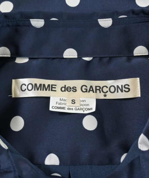 COMME des GARCONS（コムデギャルソン）カジュアルシャツ 紺 サイズ:S レディース/2200631424017