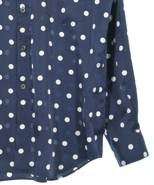 COMME des GARCONS（コムデギャルソン）カジュアルシャツ 紺 サイズ:S レディース/2200631424017