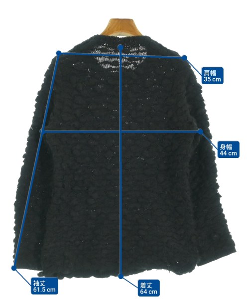 COMME des GARCONS（コムデギャルソン）ニット・セーター 黒 サイズ:XS レディース/2200631539032