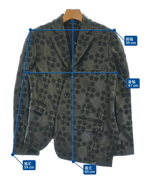COMME des GARCONS（コムデギャルソン）カジュアルジャケット 黒 サイズ:XS レディース/2200631688013