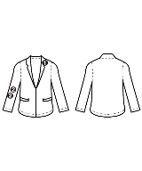 COMME des GARCONS（コムデギャルソン）カジュアルジャケット 白 サイズ:M レディース/2200632006014