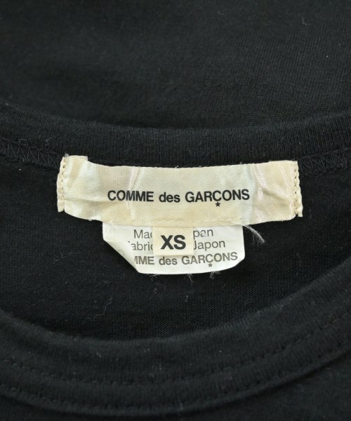 COMME des GARCONS（コムデギャルソン）Tシャツ・カットソー 黒 サイズ:XS レディース/2200632242016