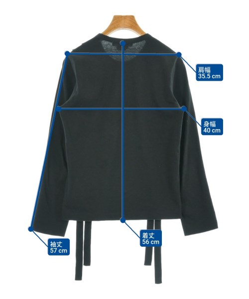 COMME des GARCONS（コムデギャルソン）Tシャツ・カットソー 黒 サイズ:XS レディース/2200632242016
