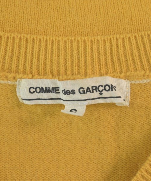 COMME des GARCONS（コムデギャルソン）ニット・セーター 黄 サイズ:S レディース/2200618018093