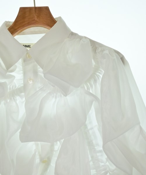 COMME des GARCONS（コムデギャルソン）カジュアルシャツ 白 サイズ:S レディース/2200632410033