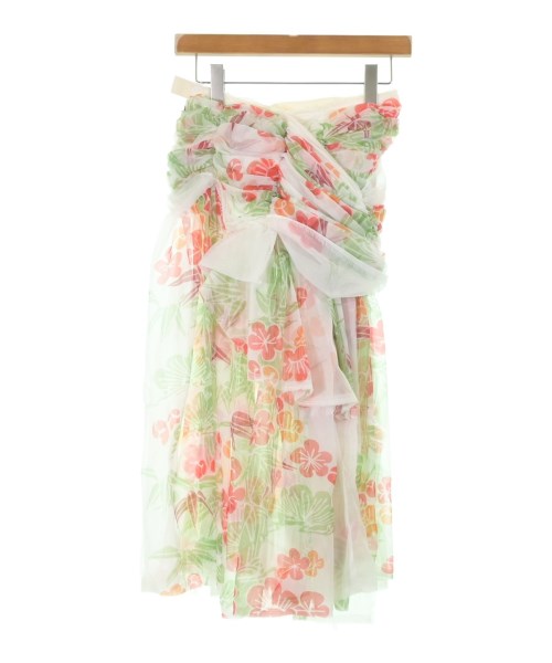 COMME des GARCONS（コムデギャルソン）ひざ丈スカート 白 サイズ:SS レディース/2200632898671