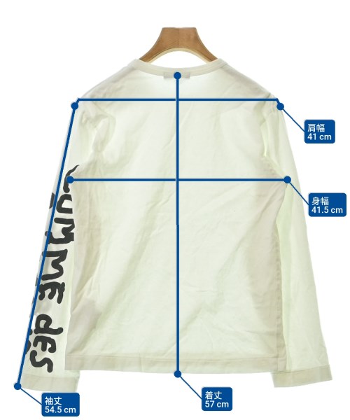 COMME des GARCONS（コムデギャルソン）Tシャツ・カットソー 白 サイズ:S レディース/2200632935055
