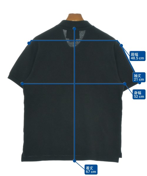 COMME des GARCONS（コムデギャルソン）ポロシャツ 黒 サイズ:XL メンズ/2200632656103