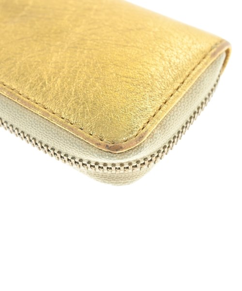COMME des GARCONS（コムデギャルソン）財布・コインケース ゴールド サイズ:- レディース/2200633053017