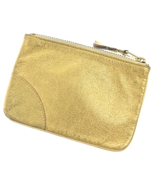 COMME des GARCONS（コムデギャルソン）財布・コインケース ゴールド サイズ:- レディース/2200633053024