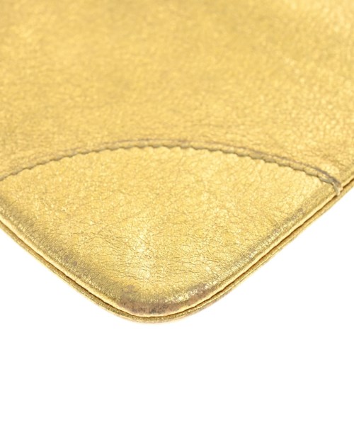 COMME des GARCONS（コムデギャルソン）財布・コインケース ゴールド サイズ:- レディース/2200633053024