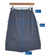 COMME des GARCONS（コムデギャルソン）ひざ丈スカート 紺 サイズ:M レディース/2200633056216
