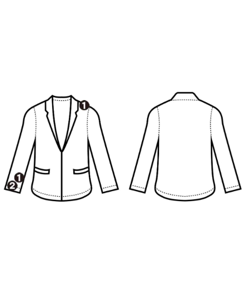 COMME des GARCONS（コムデギャルソン）カジュアルジャケット 紺 サイズ:XS レディース/2200633250034