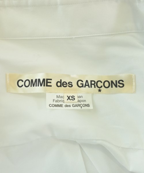 COMME des GARCONS（コムデギャルソン）カジュアルシャツ 白 サイズ:XS レディース/2200633594060