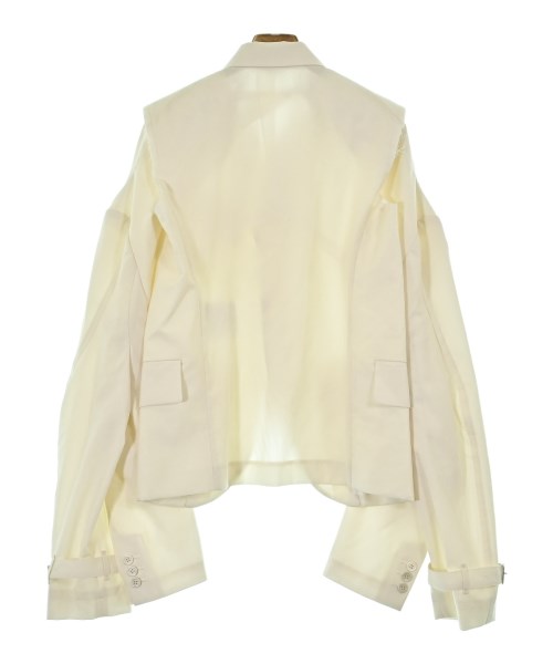 COMME des GARCONS（コムデギャルソン）テーラードジャケット 白 サイズ:XS レディース/2200609642047